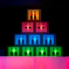 Cube lichtgevende plank Slide Open Cube modern design gemaakt in Italië Viadurini