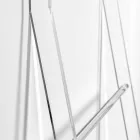 Handdoekhouder ladder in transparant plexiglas ontwerp 2 hoogtes - drogers Viadurini