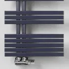 Modern design badkamerhanddoekverwarmer in staal van 386 watt - pauw Viadurini