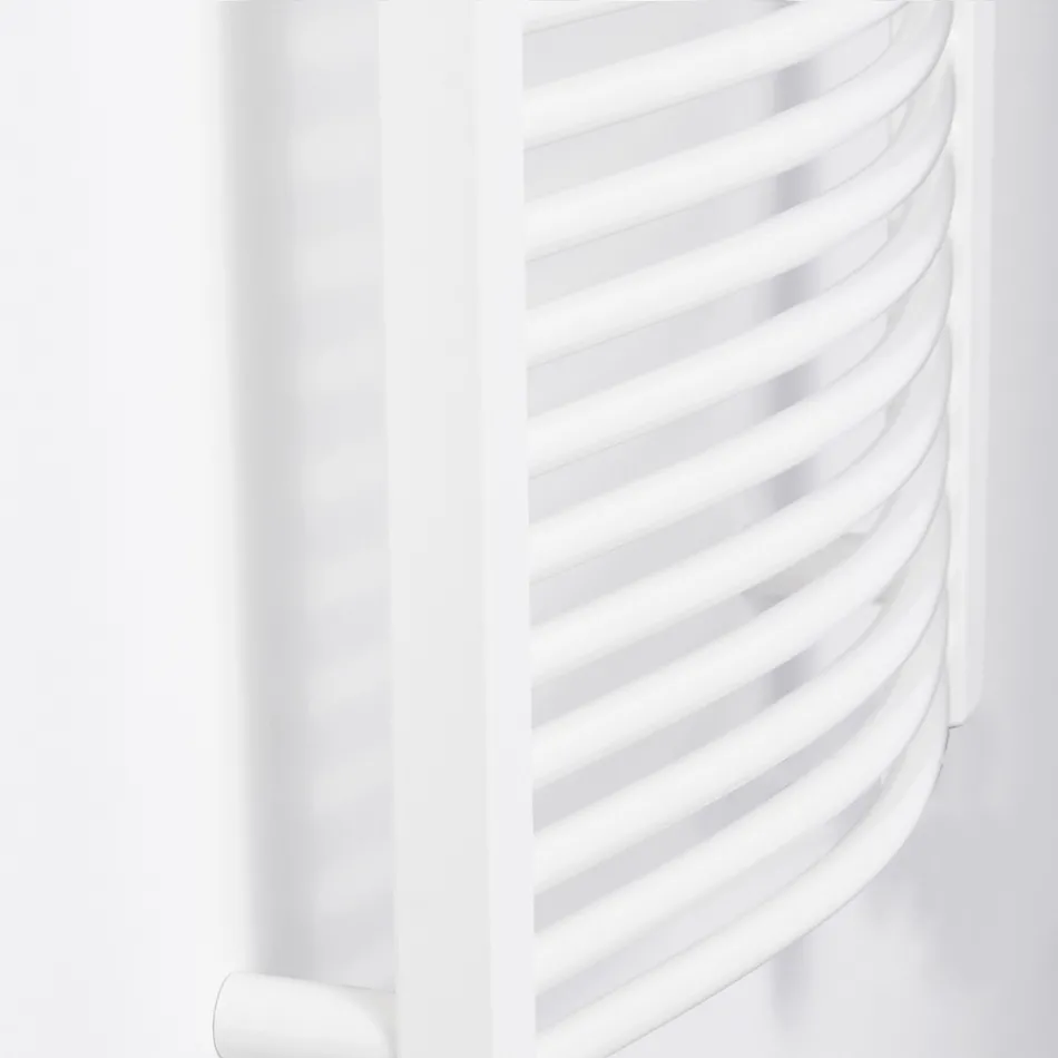 Elektrische handdoekwarmer van staal in verschillende kleuren Gemaakt in Italië - Ibis Viadurini