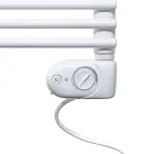 Elektrische handdoekverwarmer van koolstofstaal - zacht Viadurini