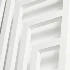 Hydraulische stalen handdoekwarmer met modern design, gemaakt in Italië - Potentia Viadurini