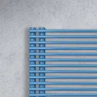 Handdoekwarmer van koolstofstaal met hydraulisch systeem - Pinda's Viadurini