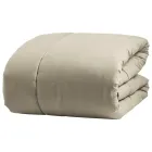 350 gr/m2 Tweepersoonsbedverwarmer in zuiver geverfd katoen - Delicaat Viadurini