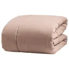 350 gr/m2 Tweepersoonsbedverwarmer in zuiver geverfd katoen - Delicaat Viadurini