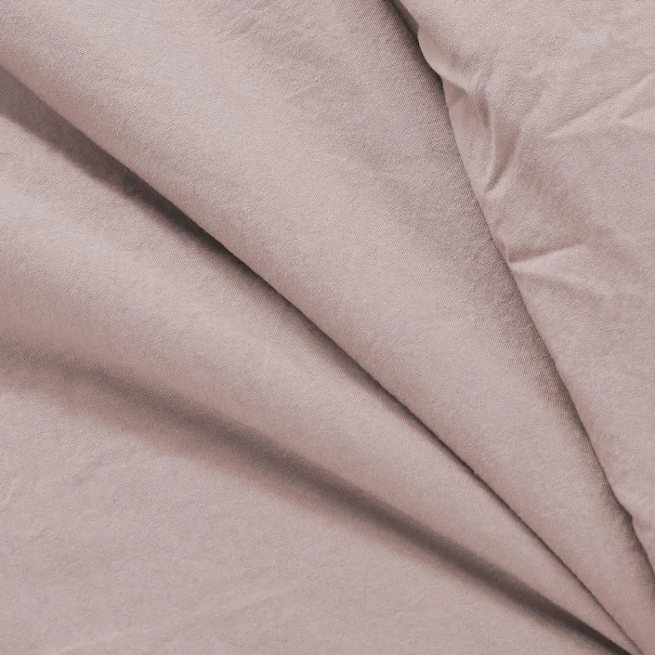 350 gr/m2 Tweepersoonsbedverwarmer in zuiver geverfd katoen - Delicaat Viadurini