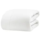 350 gr/m2 Tweepersoonsbedverwarmer in zuiver geverfd katoen - Delicaat Viadurini