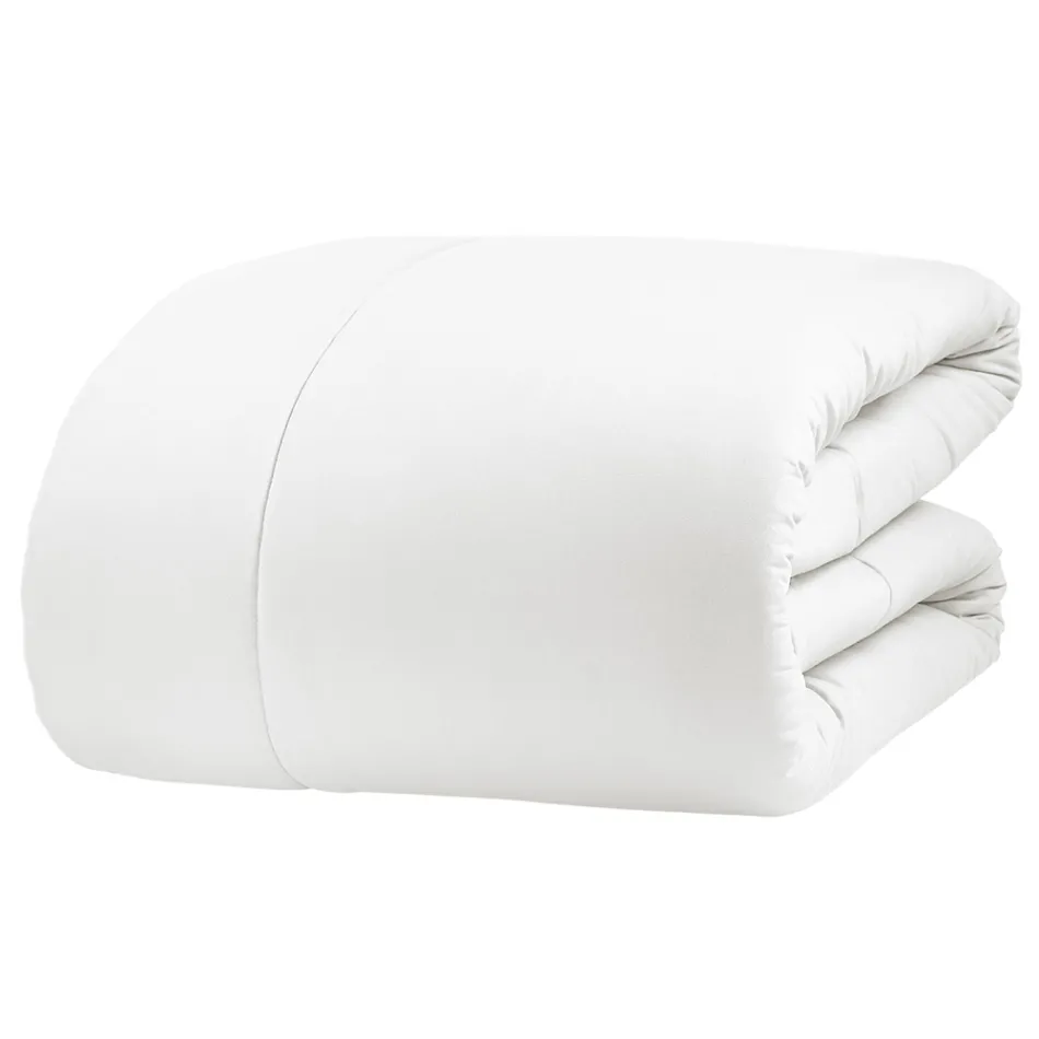 350 gr/m2 Tweepersoonsbedverwarmer in zuiver geverfd katoen - Delicaat Viadurini