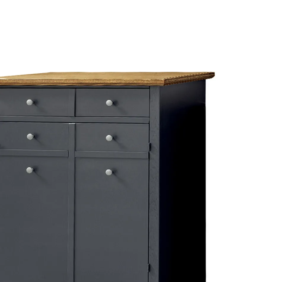 Schoenenrek van Toulipier gefineerd hout Made in Italy - Visnus Viadurini