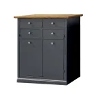 Schoenenrek van Toulipier gefineerd hout Made in Italy - Visnus Viadurini