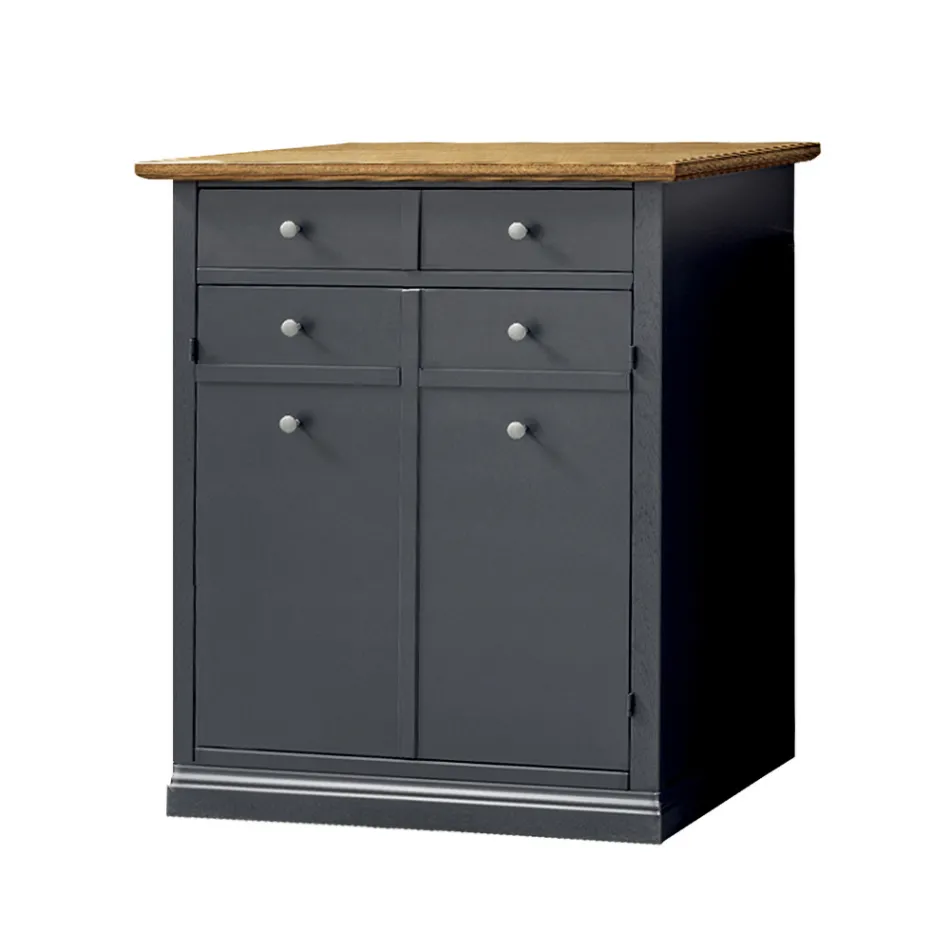 Schoenenrek van Toulipier gefineerd hout Made in Italy - Visnus Viadurini