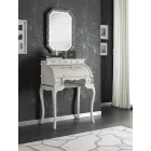 Klassiek bureau 5 lades in hout en inlegwerk Made in Italy - Hastings Viadurini