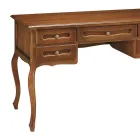 Bureau met 5 laden in gepatineerd kersenhout Made in Italy - Opi Viadurini