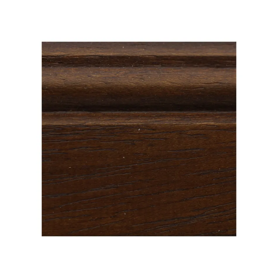 Bureau met 5 laden van massief hout Made in Italy - Fontus Viadurini