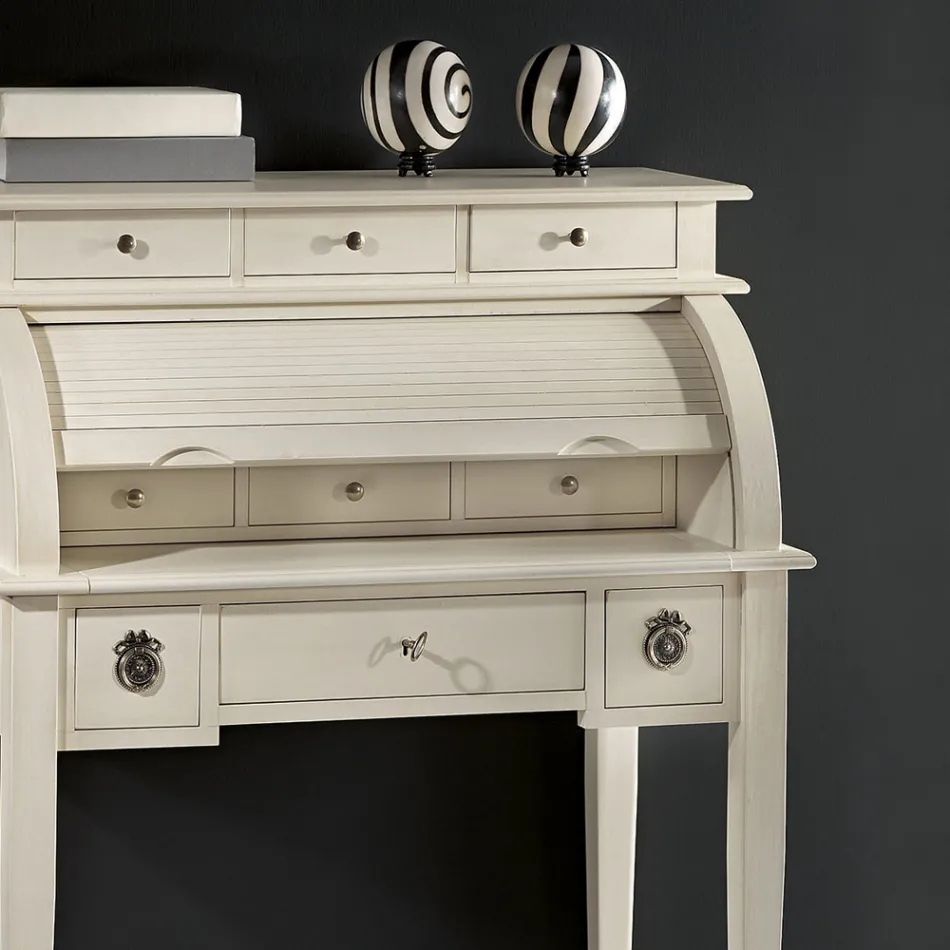 Bureau met 6 externe laden, 3 interne laden en 1 compartiment Made in Italy - Marte Viadurini