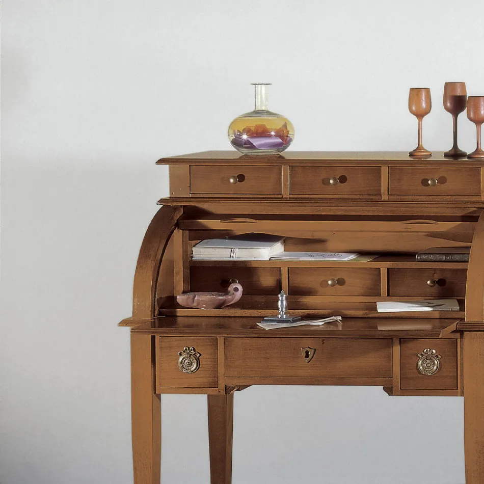 Bureau met 6 externe laden, 3 interne laden en 1 compartiment Made in Italy - Marte Viadurini