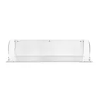 Otilia Plexiglas Wandbureau met een minimalistisch design, gemaakt in Italië. Viadurini