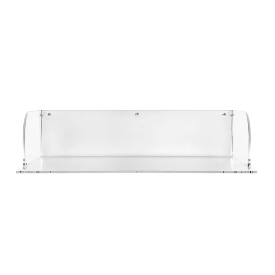 Otilia Plexiglas Wandbureau met een minimalistisch design, gemaakt in Italië. Viadurini