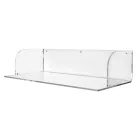 Otilia Plexiglas Wandbureau met een minimalistisch design, gemaakt in Italië. Viadurini