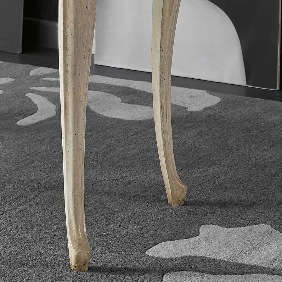 Luxe houten woonkamerbureau met 5 lades Made in Italy - Caligola Viadurini