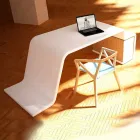 Bureau met houten ladekast gemaakt in Italië, Terralba Viadurini