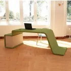 Bureau met houten ladekast gemaakt in Italië, Terralba Viadurini