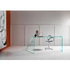 Modern Design Bureau Extralight Glas Gemaakt in Italië - Rosalia Viadurini