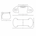 Modern designbureau gemaakt in Italië, Telese Viadurini