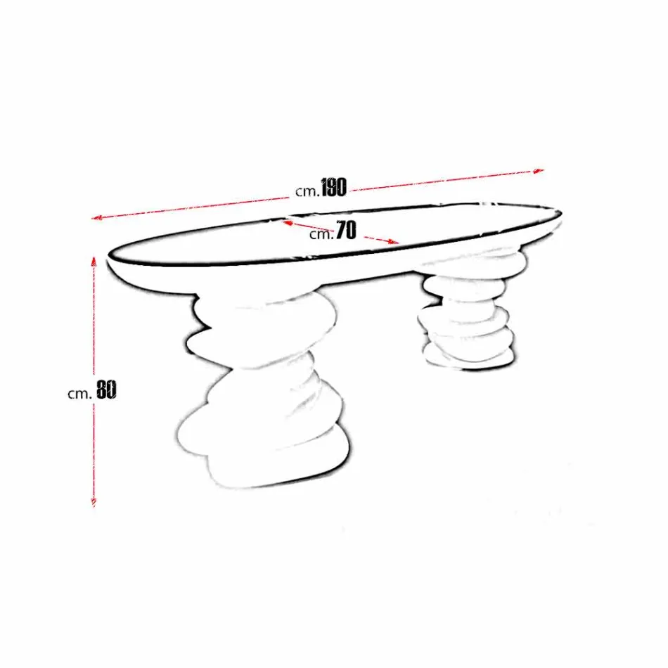 Aldington modern designbureau met de hand gemaakt Viadurini