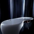 Directiebureau van Karim Rashid in polyurethaan in verschillende afwerkingen - James Viadurini