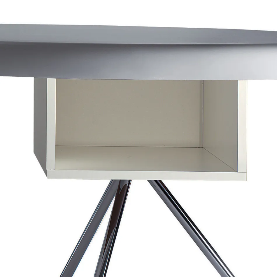 Directiebureau van Karim Rashid in polyurethaan - James Viadurini