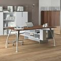 Melamine bureau met open kast - Serio