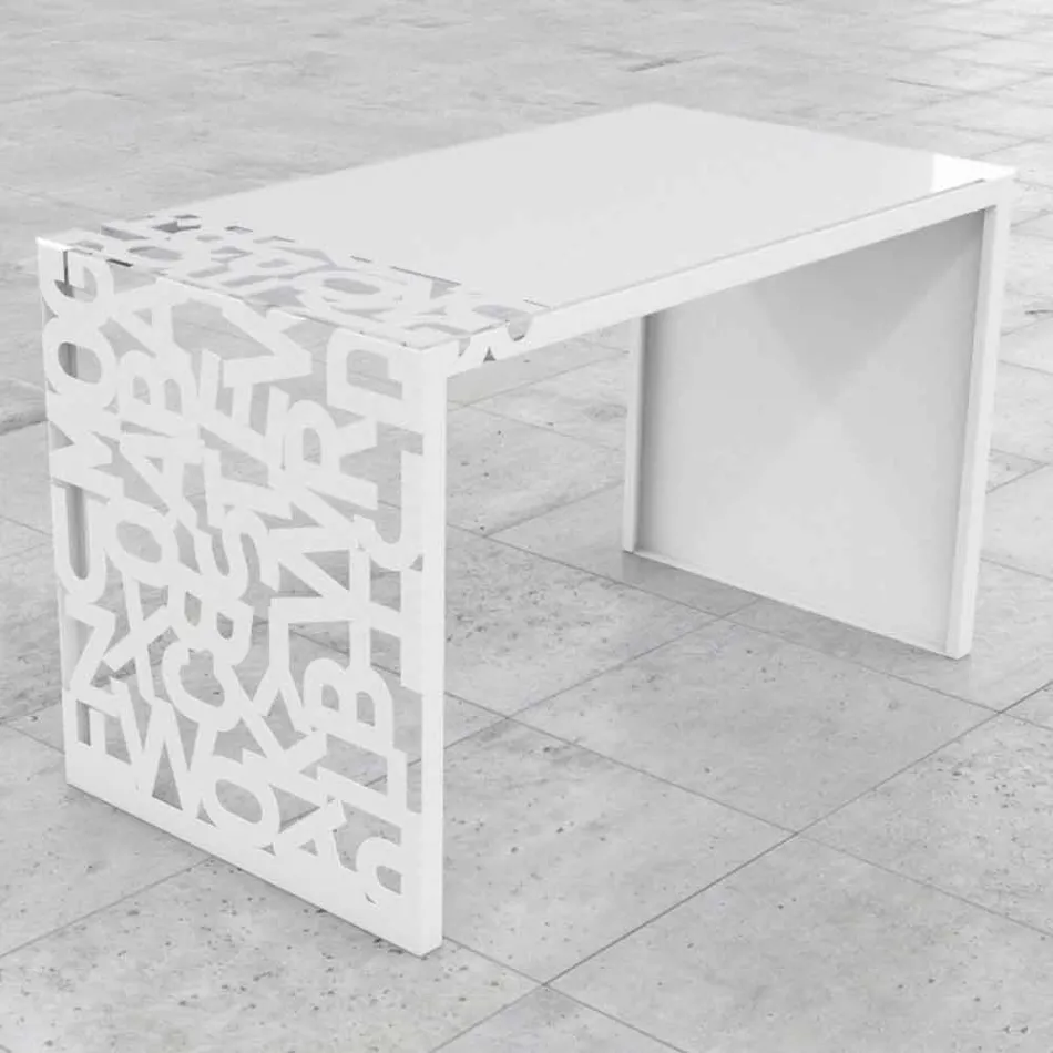 Desk Kattedra Letters &quot;Een waterval&quot; 120x65x75 Mabele Viadurini