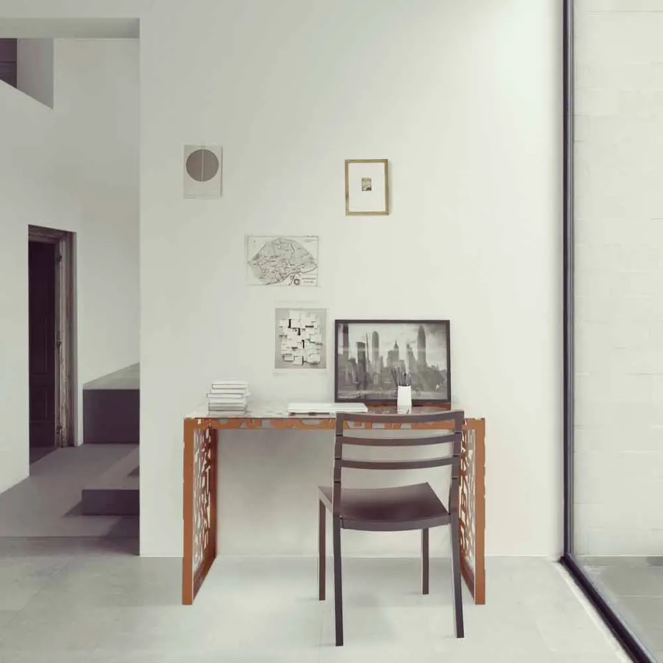 Desk Kattedra Letters &quot;Een waterval&quot; 120x65x75 Mabele Viadurini