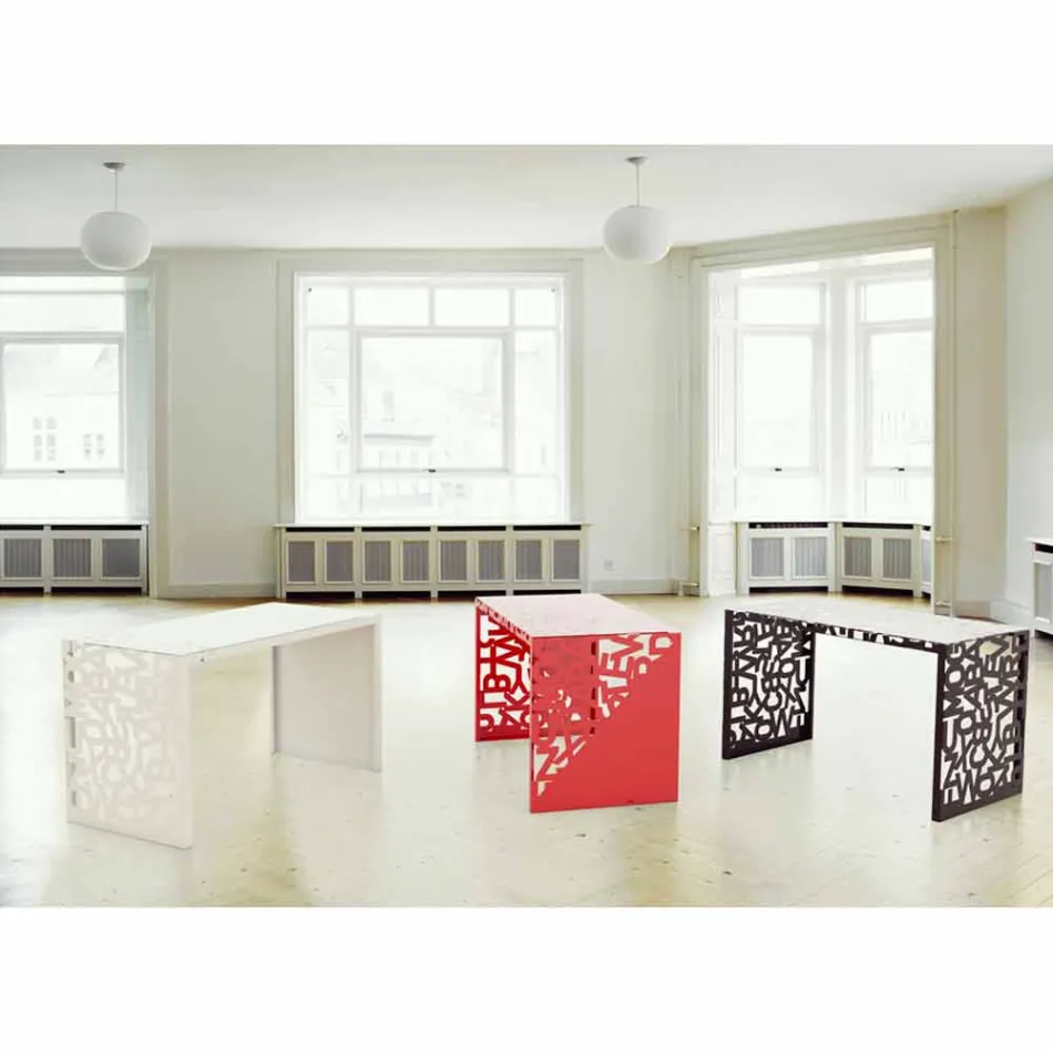 Desk Kattedra Letters &quot;Een waterval&quot; 120x65x75 Mabele Viadurini