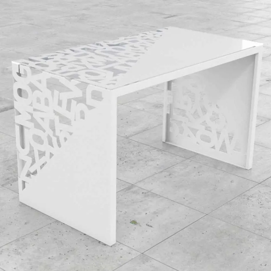 Desk Kattedra Letters &quot;Een waterval&quot; 120x65x75 Mabele Viadurini