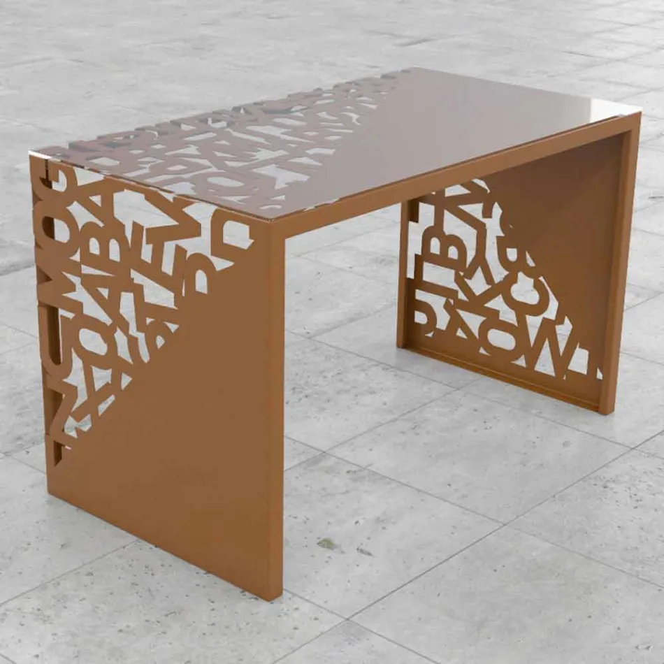 Desk Kattedra Letters &quot;Een waterval&quot; 120x65x75 Mabele Viadurini