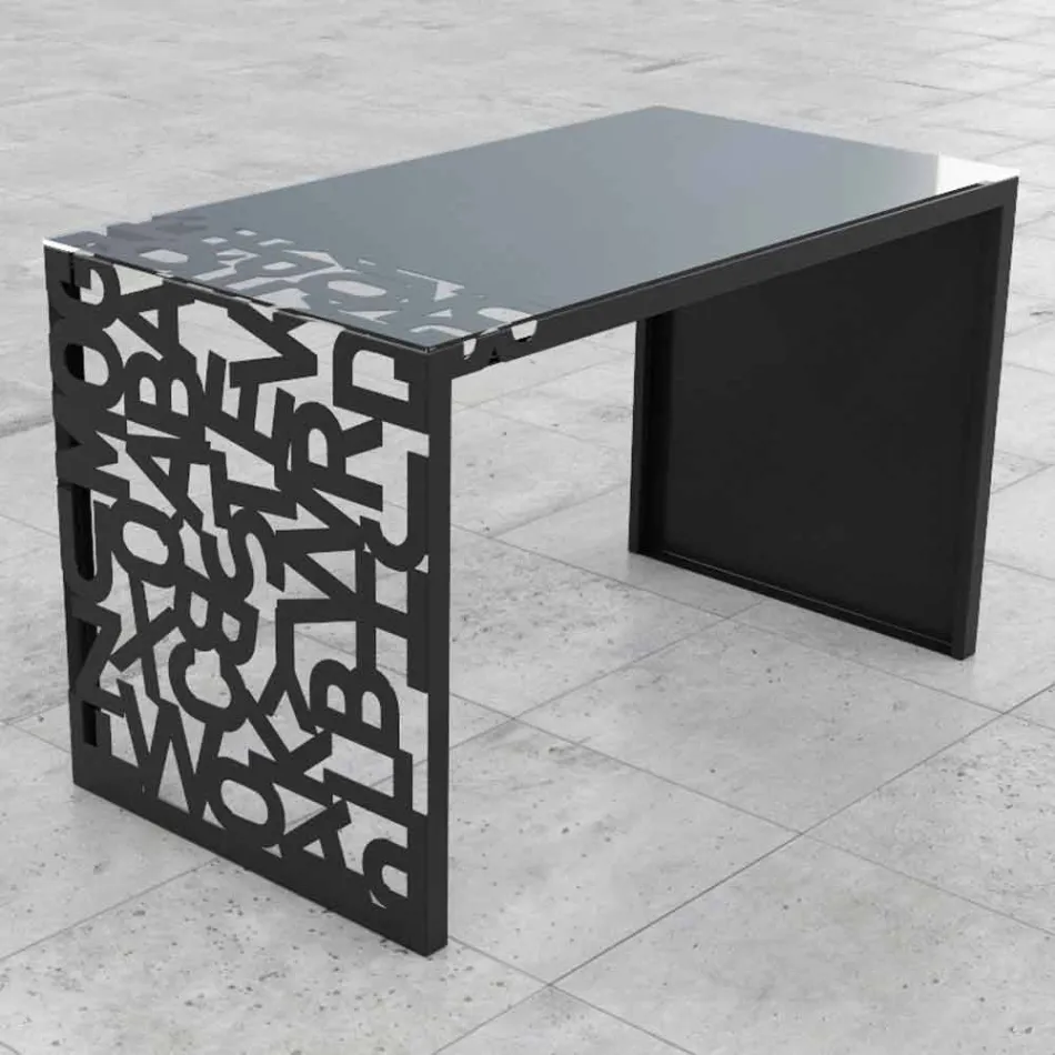 Desk Kattedra Letters &quot;Een waterval&quot; 120x65x75 Mabele Viadurini