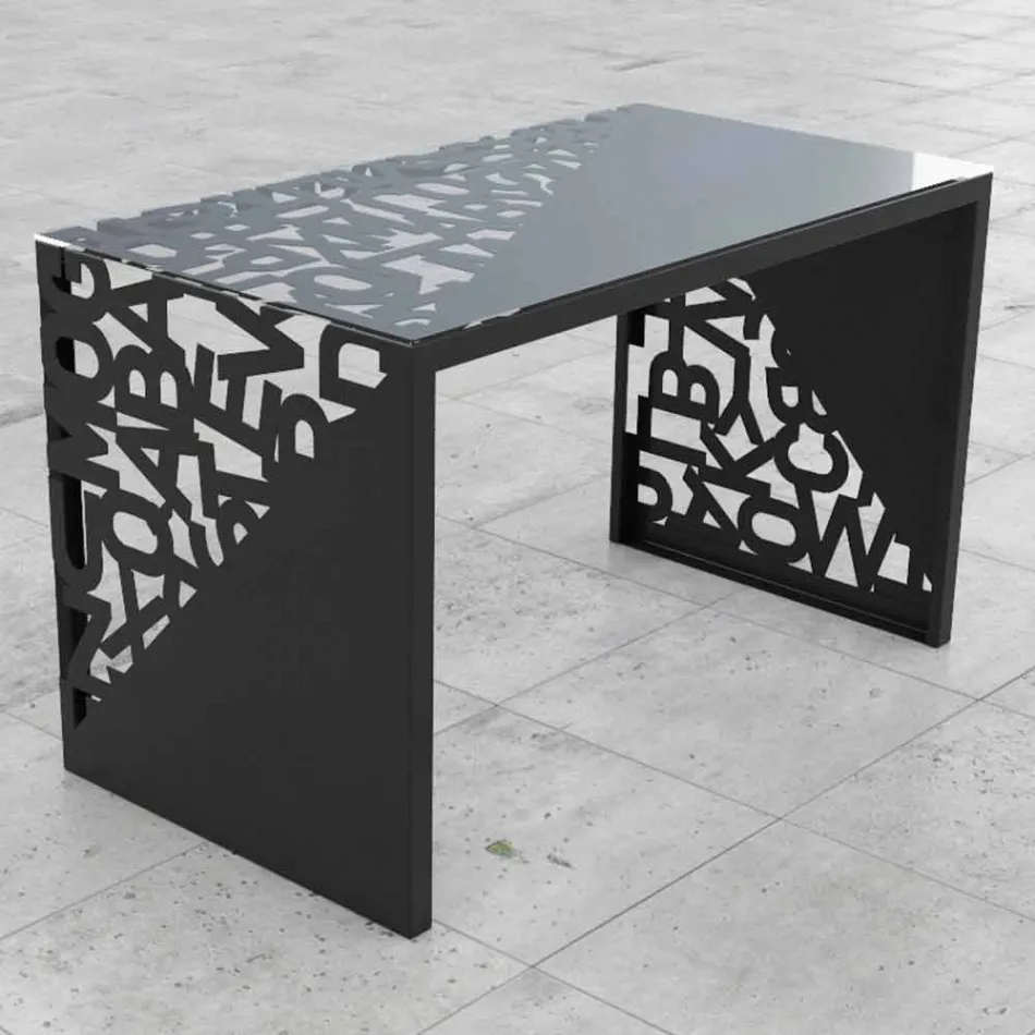 Desk Kattedra Letters &quot;Een waterval&quot; 160x80x75 Mabele Viadurini