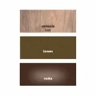 Modern bureau in metaal en melamine met lade Made in Italy - Iridio Viadurini