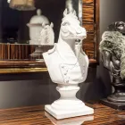 Boris handgemaakt keramisch design beeld Viadurini