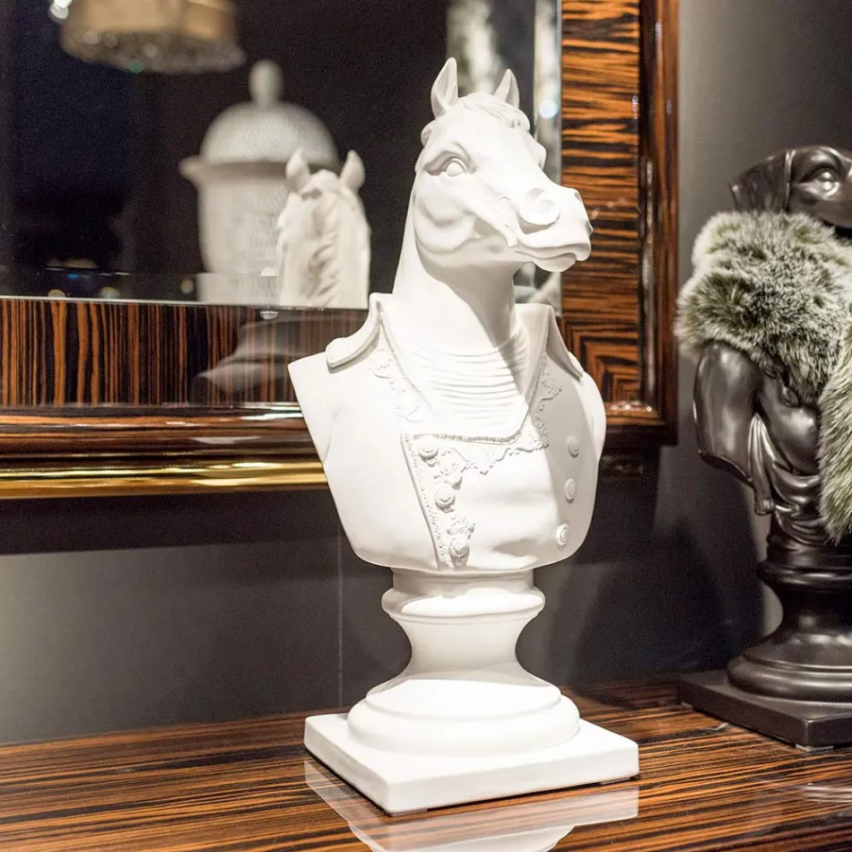 Boris handgemaakt keramisch design beeld Viadurini