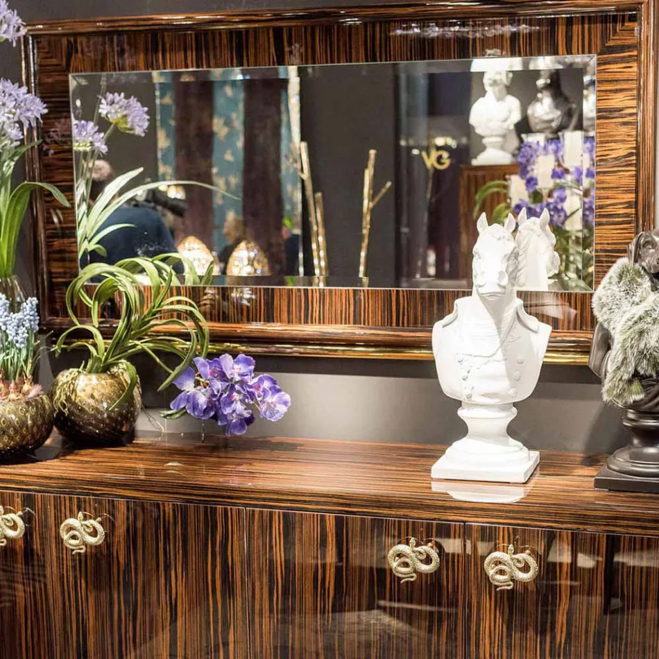 Boris handgemaakt keramisch design beeld Viadurini