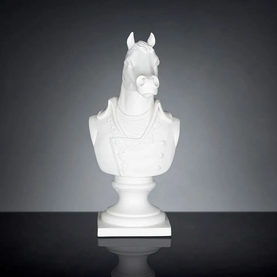 Boris handgemaakt keramisch design beeld Viadurini