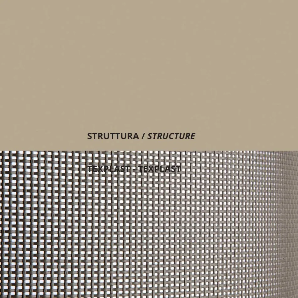 Opvouwbare tuinligstoel in gegalvaniseerd staal Made in Italy 2 stuks - Hobbit Viadurini