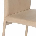 Becca moderne design stoel met hoge rugleuning, gemaakt in Italië Viadurini