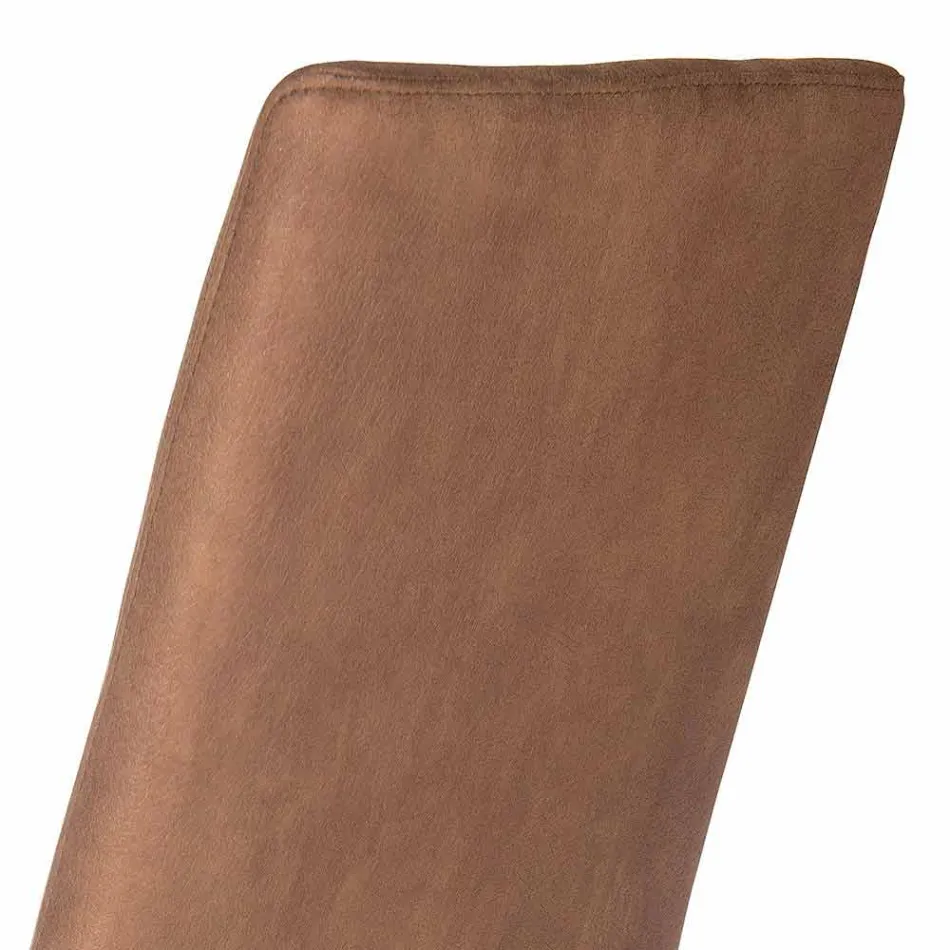 Becca moderne design stoel met hoge rugleuning, gemaakt in Italië Viadurini