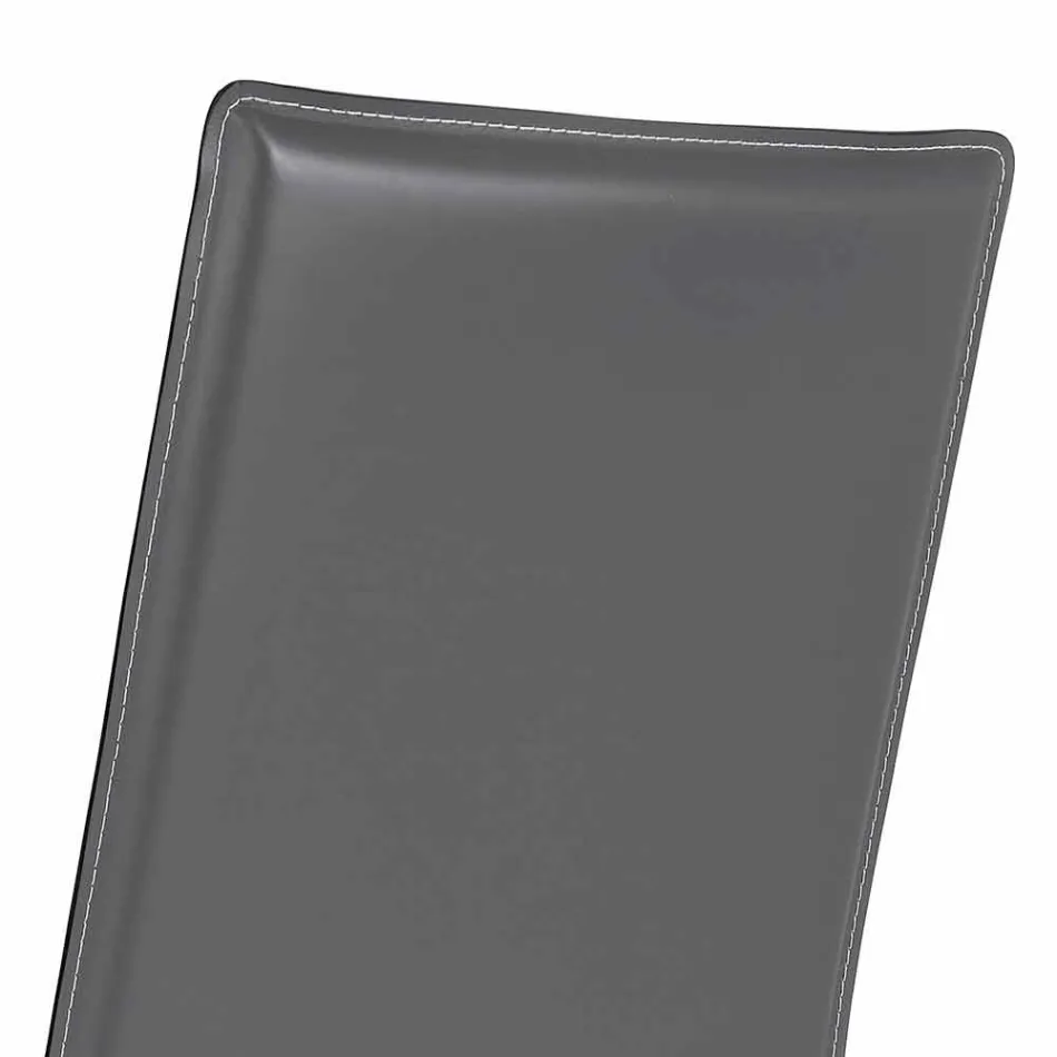 Becca moderne design stoel met hoge rugleuning, gemaakt in Italië Viadurini