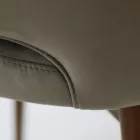 Stoel met volledig gestoffeerde zitting en rugleuning Made in Italy - Adria Viadurini