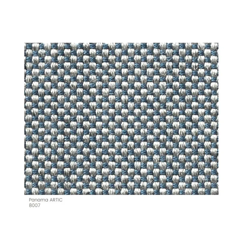 Gestoffeerde keukenstoel in stof en metaal Made in Italy 2 stuks - Sangria Viadurini